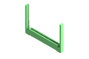 337-038-555-268 - EDAC Card Edge Connector